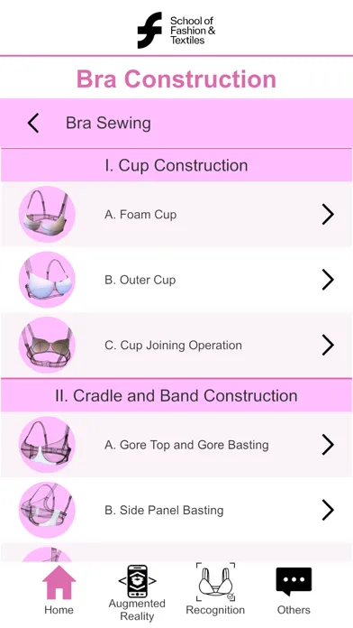 Tangkapan skrin Bra Construction
