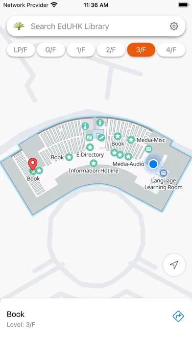Tangkapan layar EdU LibMap