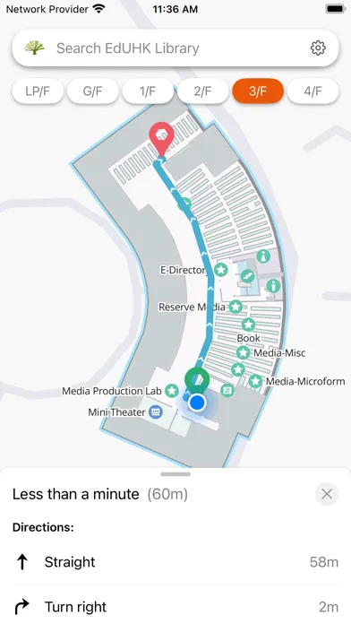 Tangkapan layar EdU LibMap