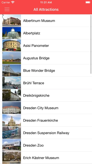 Zrzuty ekranu Dresden City Guide
