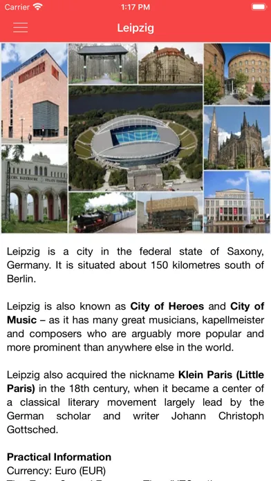 Zrzuty ekranu Leipzig City Guide
