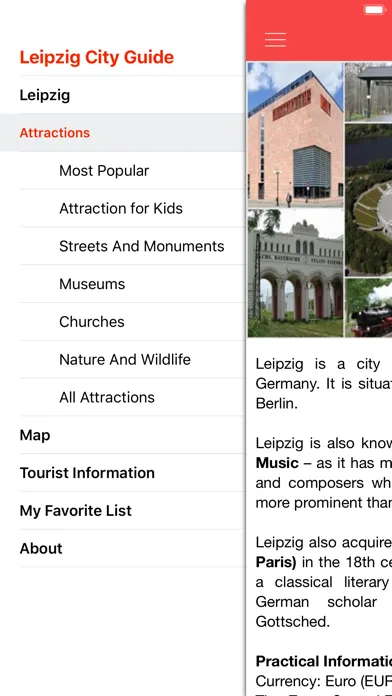 Zrzuty ekranu Leipzig City Guide