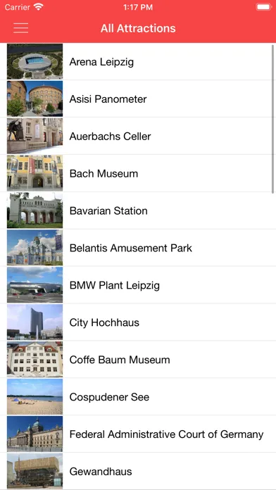 Zrzuty ekranu Leipzig City Guide