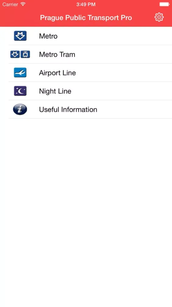 Prague Public Transport Pro Screenshots