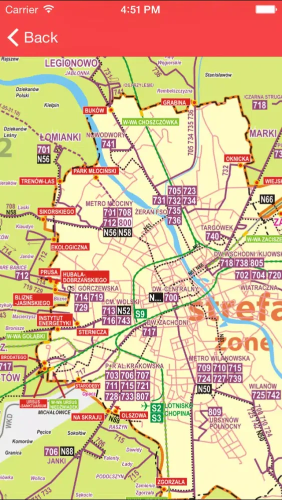 Warsaw Public Transport Pro Ekran Görüntüleri