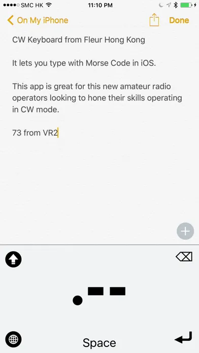 CW Keyboard from Fleur Hong Kong Screenshots