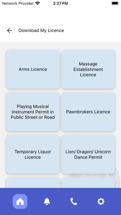 Capturas de pantalla de HKP e-Licence