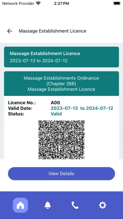 Capturas de pantalla de HKP e-Licence
