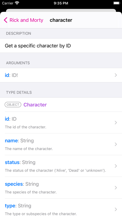 Graphite GraphQL Screenshots