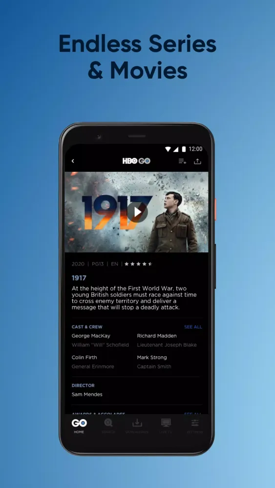HBO GO Hong Kong应用截图