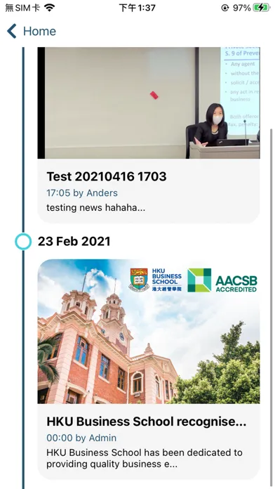 Tangkapan layar HKU MBA