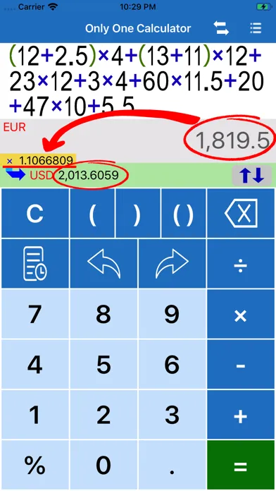 Only One Calculator應用截圖