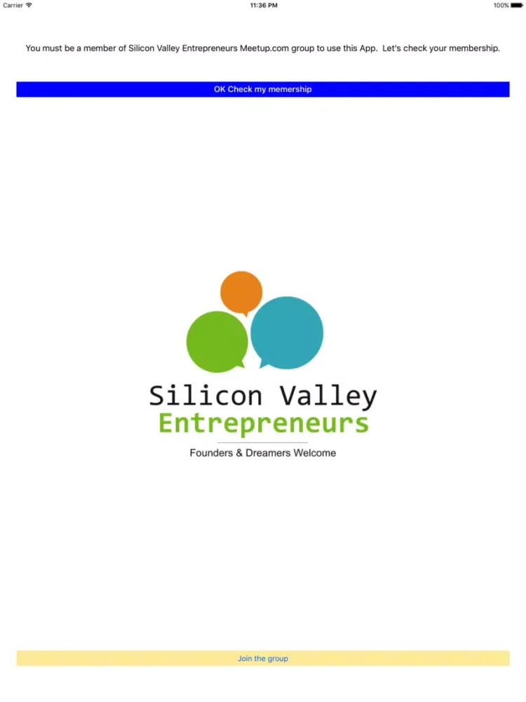 Captures d'écran de Silicon Valley Entrepreneurs iPad 