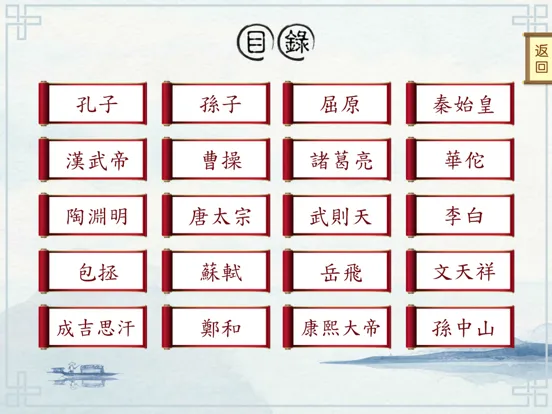 Captures d'écran de 中華文化讀本 iPad 