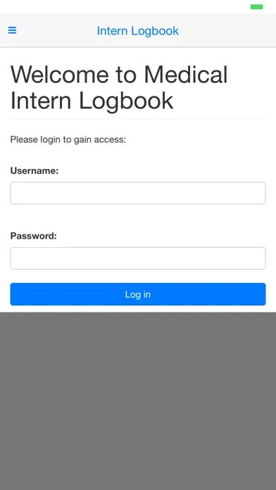 Medical Intern Logbook Ekran Görüntüleri