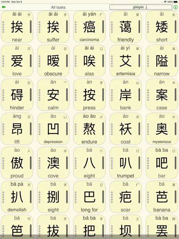 Ảnh chụp màn hình của Find Pair - Mandarin Chinese iPad 