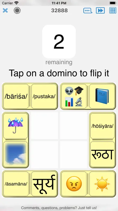 Capturas de pantalla de Hindi - learn words easily
