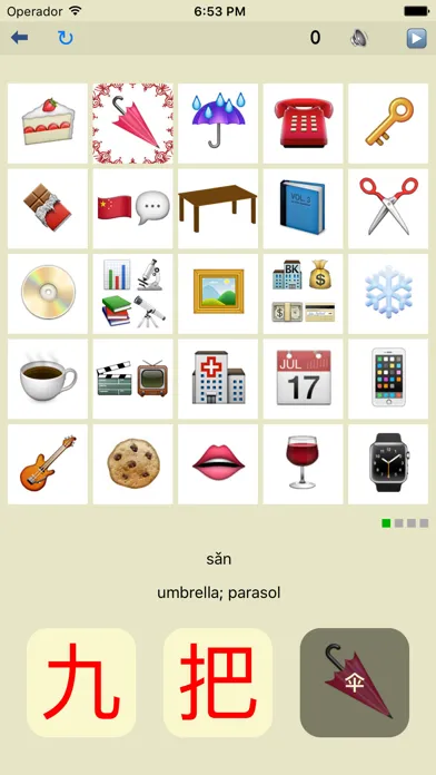 Capturas de pantalla de Measure - learn Mandarin Chinese measure words in this simple game