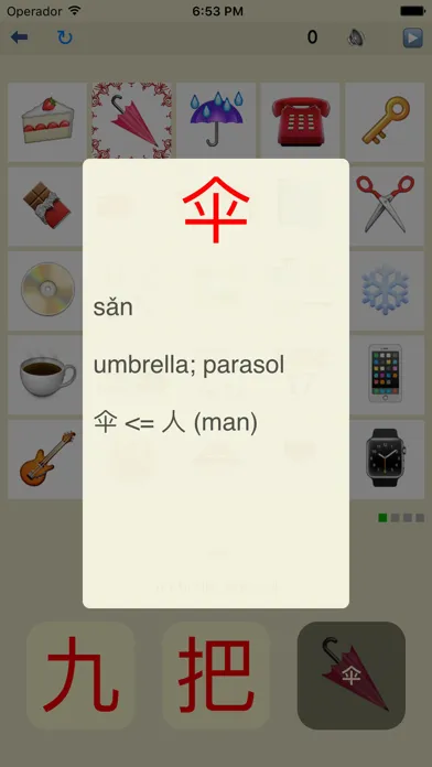 Capturas de pantalla de Measure - learn Mandarin Chinese measure words in this simple game