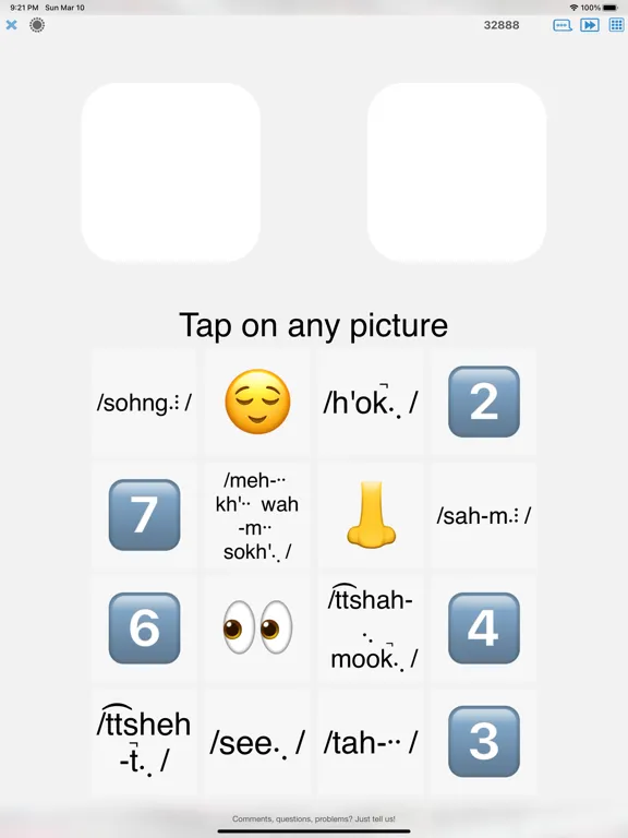 Capturas de tela do Thai 500 - learn words iPad 