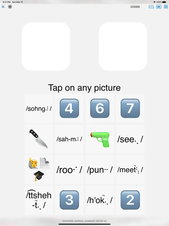 Capturas de tela do Thai 500 - learn words iPad 