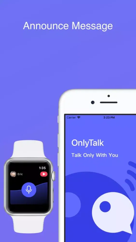 OnlyTalk - Walkie Talkie 스크린샷