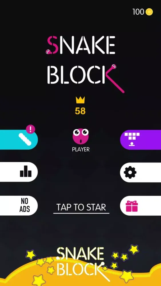 Capturas de pantalla de Snake Hit Block - Crush Colors
