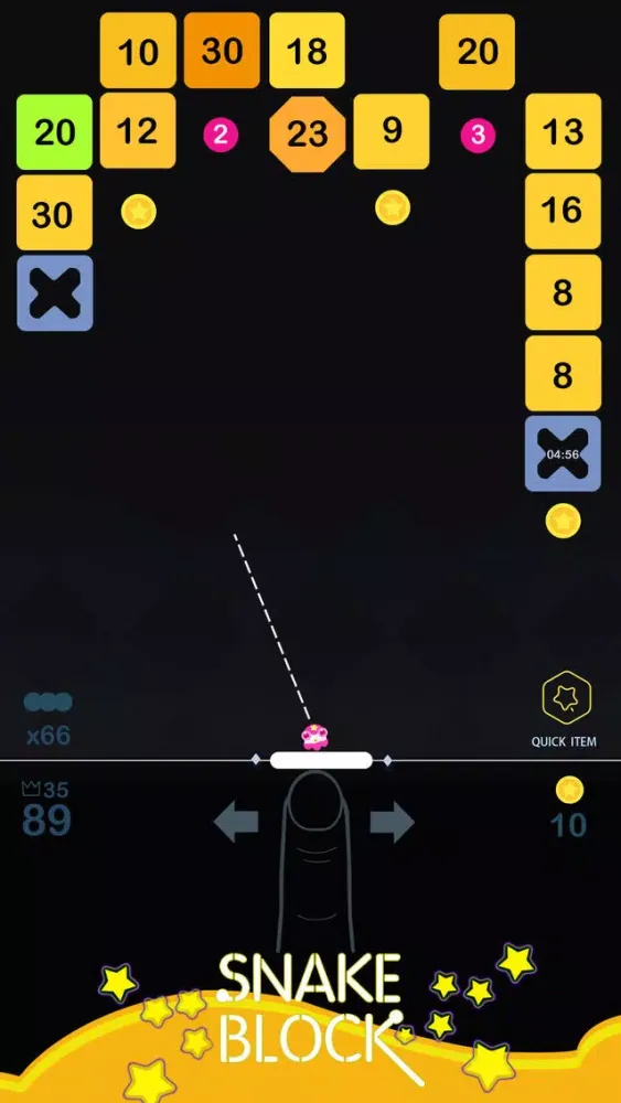 Capturas de pantalla de Snake Hit Block - Crush Colors