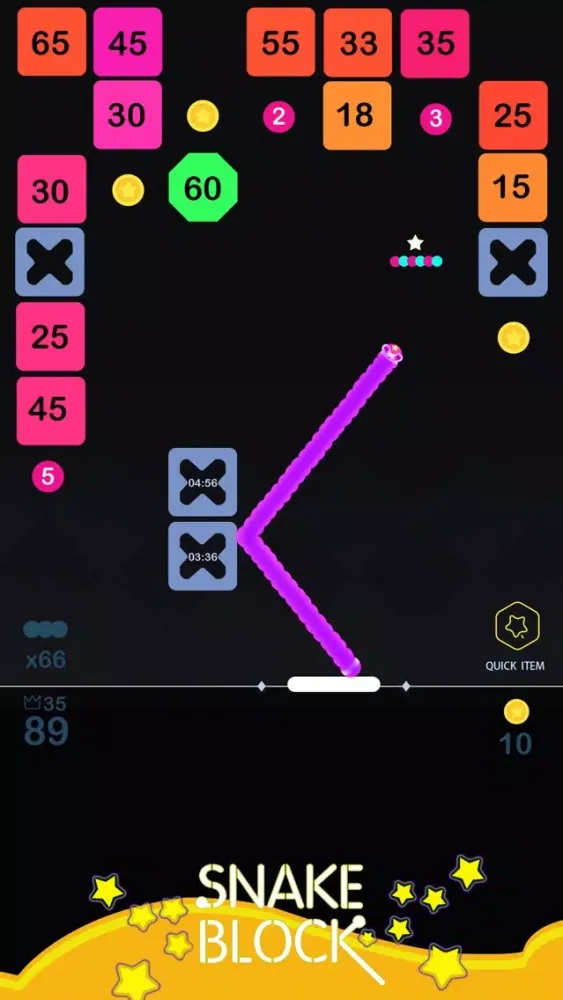 Capturas de pantalla de Snake Hit Block - Crush Colors