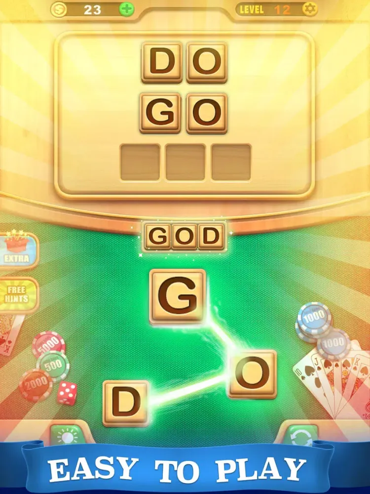 Word Link - Play With Friends iPad  سکرین شاٹس