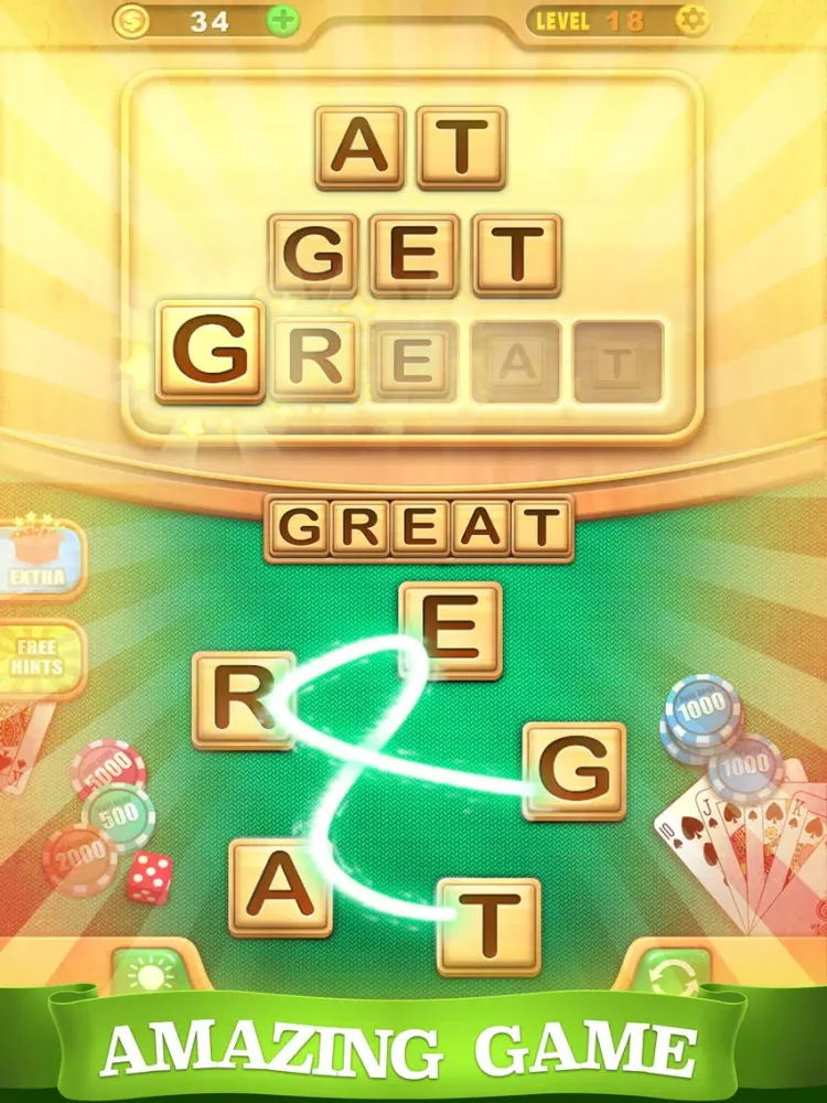 Word Link - Play With Friends iPad  سکرین شاٹس