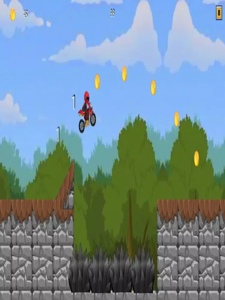 Tracky Moto Racing iPad 應用截圖