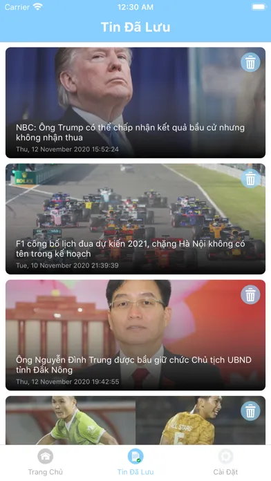 Báo Hay Widget - Báo Mới 24h Screenshots