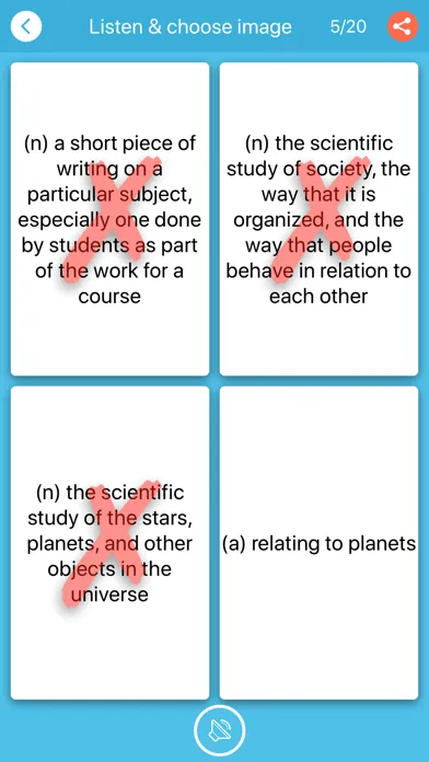 IELTS Vocabulary - Games & Pic Screenshots