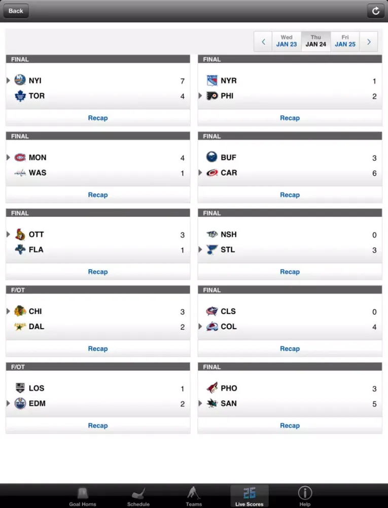 Hockey Goal Horns! iPad 应用截图