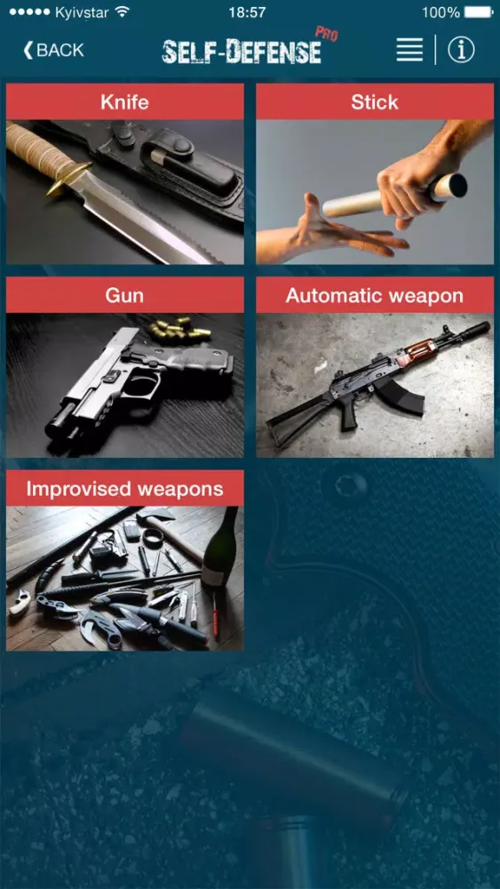 Self-Defense Pro Screenshots