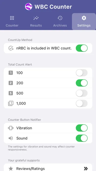 WBC Counter应用截图