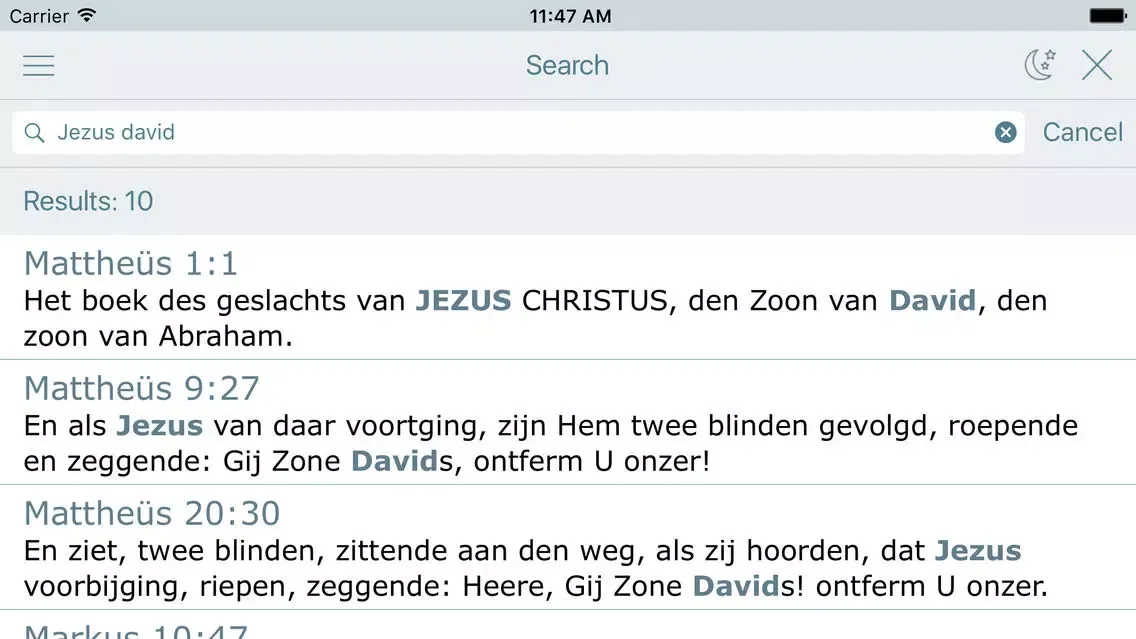 De Bijbel (Audio Holy Bible in Dutch Offline Free)应用截图