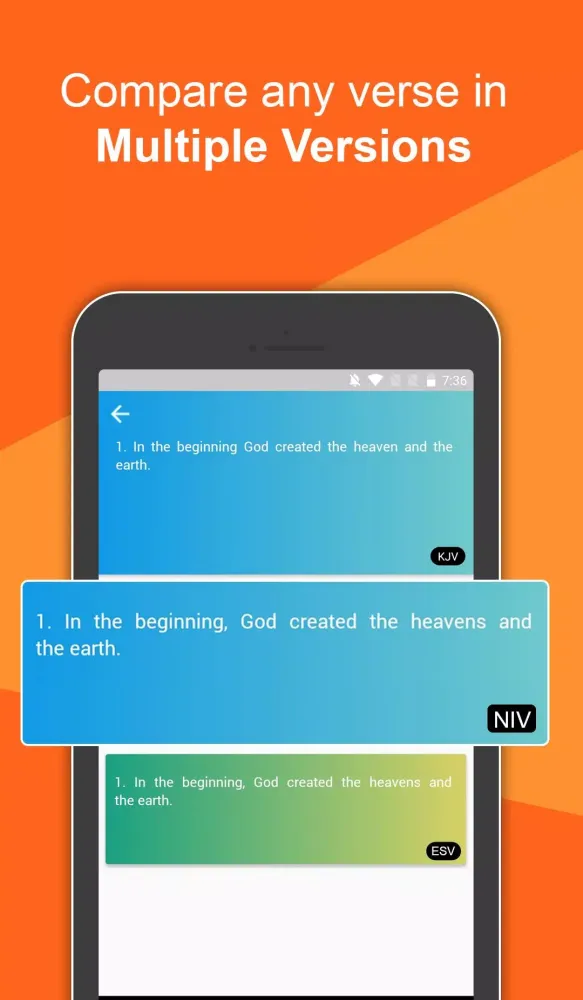 Capturas de tela do NIV BIBLE : HOLY BIBLE NIV