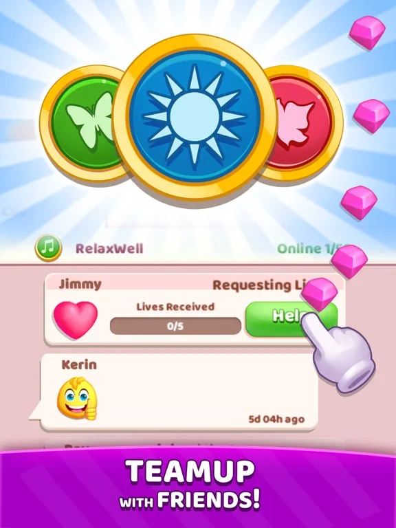 Antistress Relaxing Match Game iPad  سکرین شاٹس