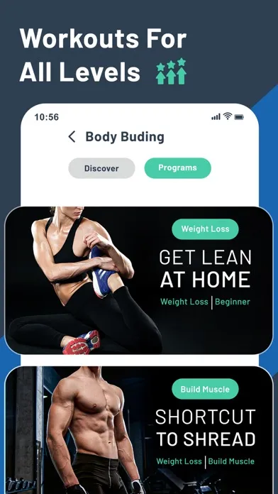 Capturas de pantalla de Rony: Muscles Fitness Training