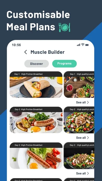 Capturas de pantalla de Rony: Muscles Fitness Training