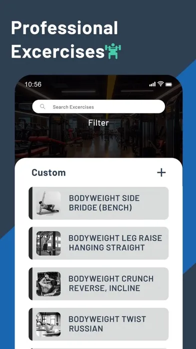 Capturas de pantalla de Rony: Muscles Fitness Training