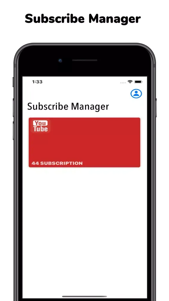 Tangkapan skrin YT Subscribe Manager