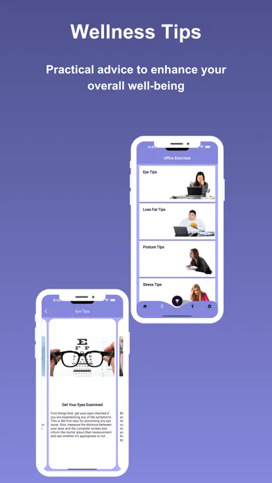ภาพหน้าจอของ Office Workout & Wellness