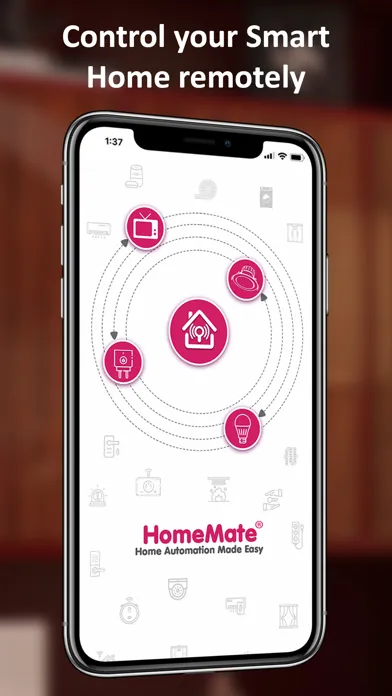 Zrzuty ekranu HomeMate Smart
