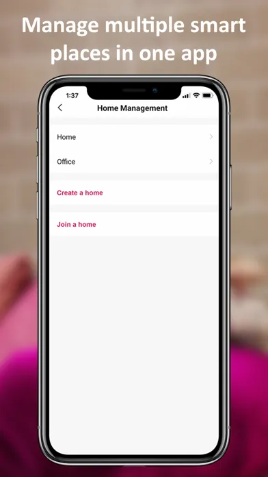 Zrzuty ekranu HomeMate Smart