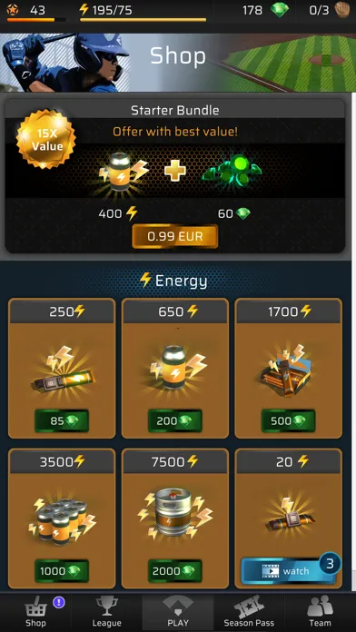 Homerun - Baseball PVP Game Screenshots