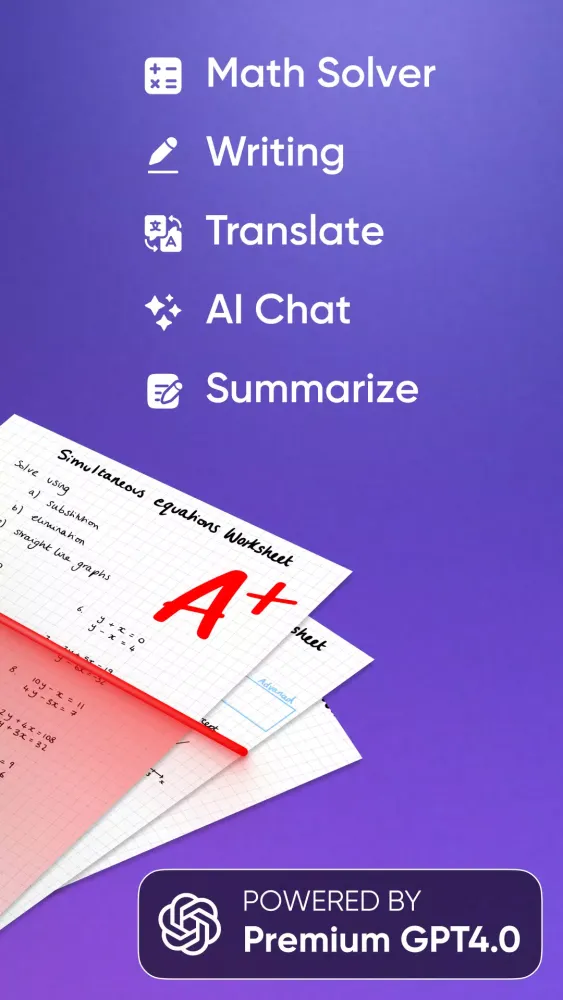Скриншоты Homework Helper