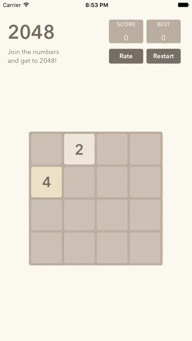 Capturas de tela do 2048 - 2016